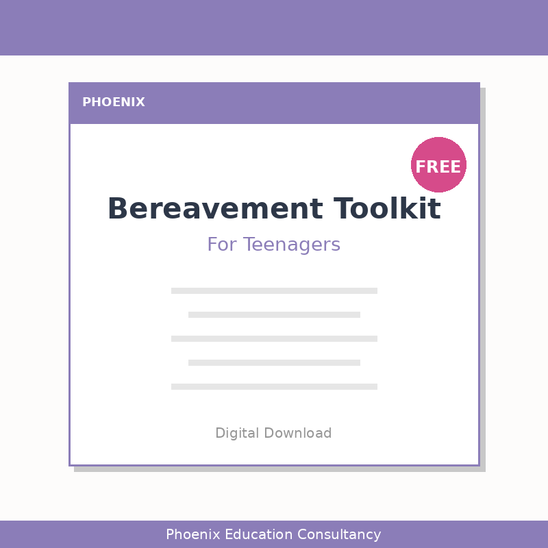 Bereavement Toolkit for Teenagers