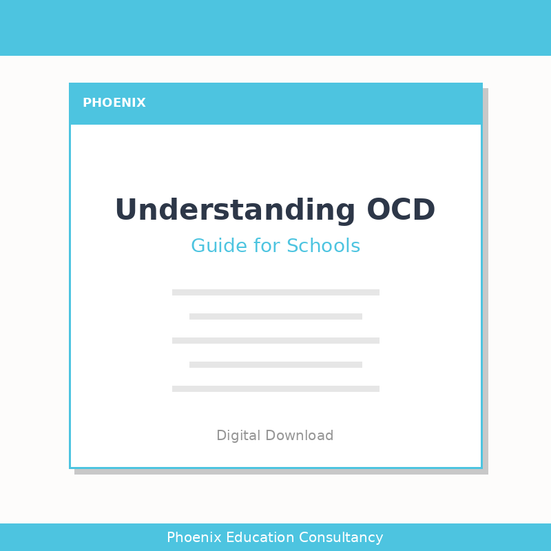 Understanding OCD - A Guide for Schools