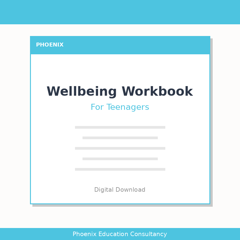 Wellbeing Workbook for Teenagers
