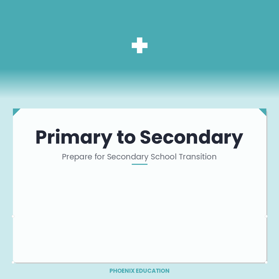 Primary to Secondary - Y5-7 Pupils